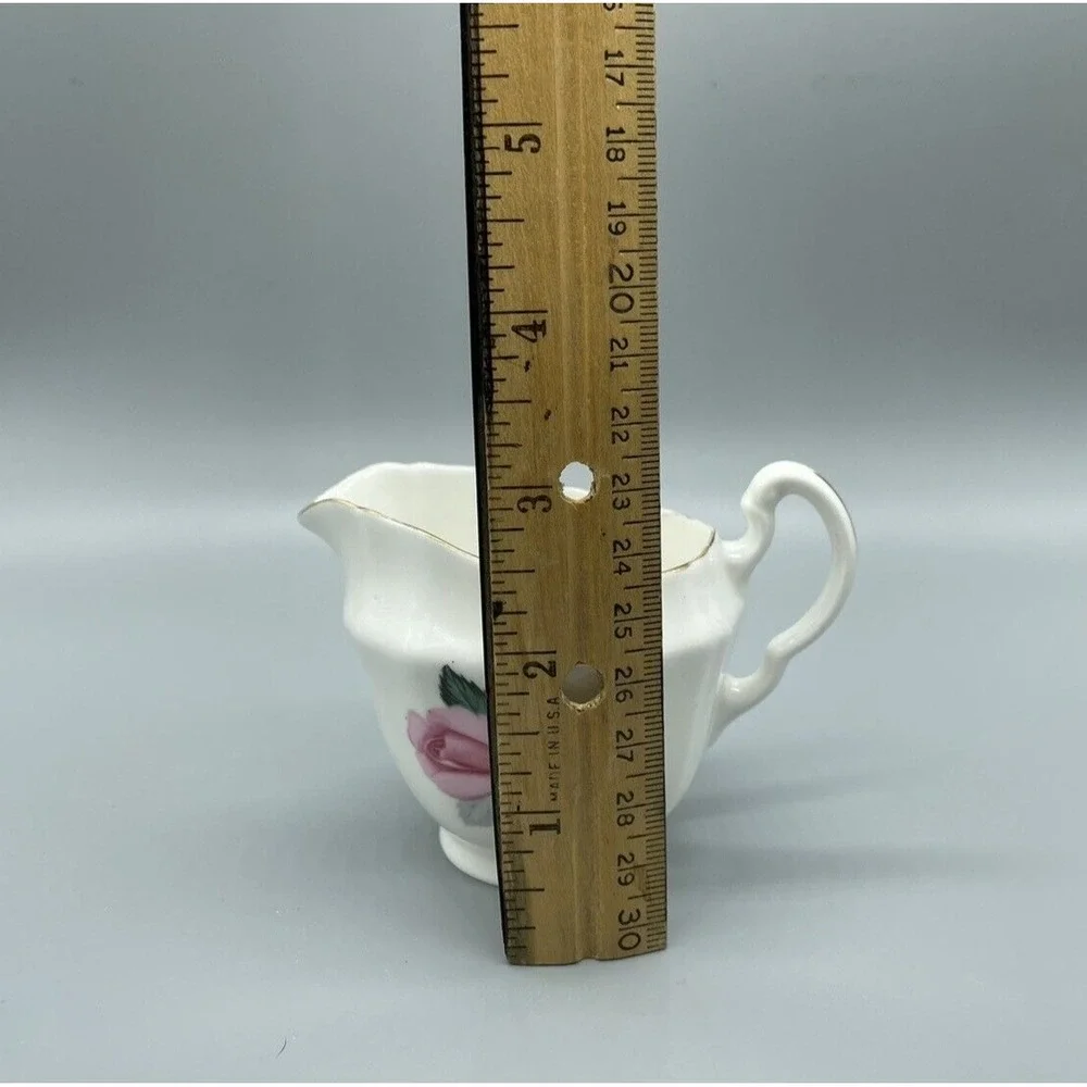 Vintage‎ Adderley Small Individual Creamer Floral Roses Bone China England